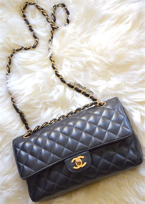 chanel classic flap bag black